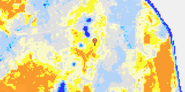 Ekstrem regn på Harestien 2A