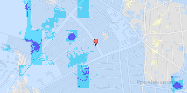 Ekstrem regn på Hasle Centervej 161, 3. th