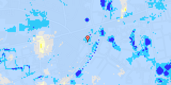 Ekstrem regn på Hasselager Stationsvej 13A, st. 