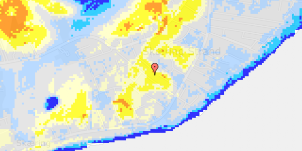 Ekstrem regn på Havlundsvej 19