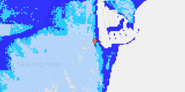 Ekstrem regn på Hedevangsvej 15