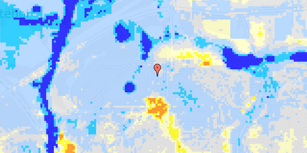 Ekstrem regn på Helenelyst 32