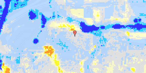 Ekstrem regn på Helenelyst 51