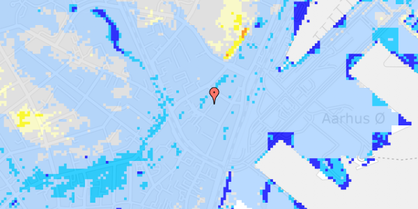 Ekstrem regn på Helgenæsgade 6A, 3. th