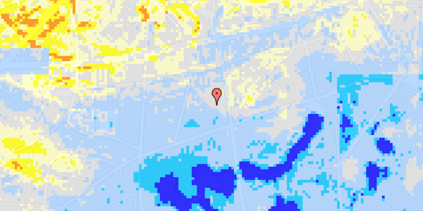 Ekstrem regn på Hellerupvej 11