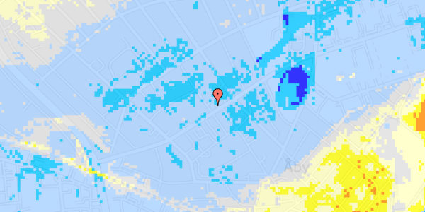 Ekstrem regn på Henrik Hertz Vej 77