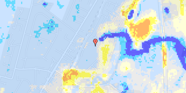 Ekstrem regn på Hjelmagerparken 392C