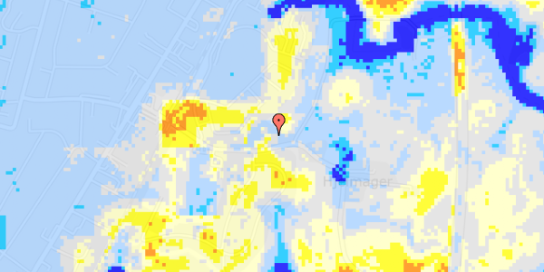 Ekstrem regn på Hjelmagervej 3B