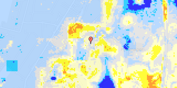 Ekstrem regn på Hjelmagervej 6B