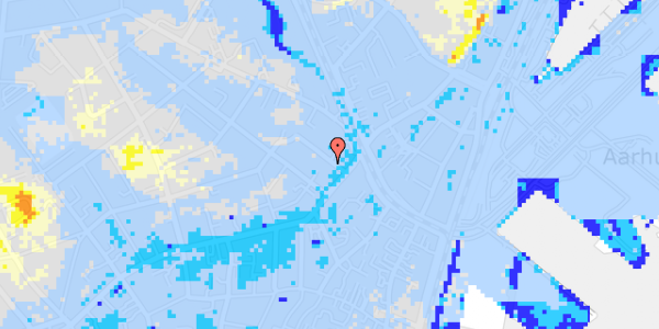 Ekstrem regn på Hjelmensgade 5, st. 