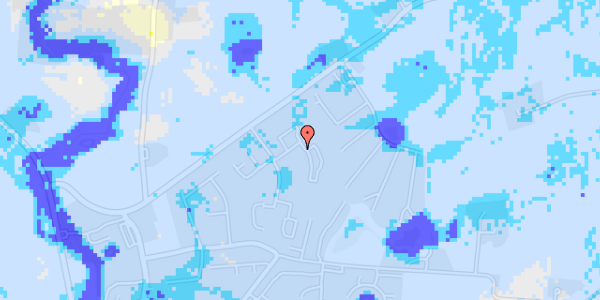 Ekstrem regn på Hjortshøjparken 107