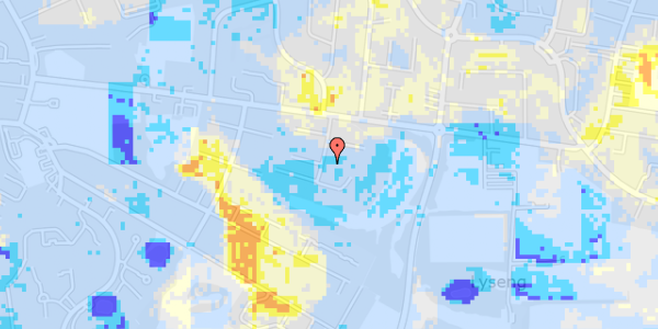 Ekstrem regn på Hjulbjergvej 31