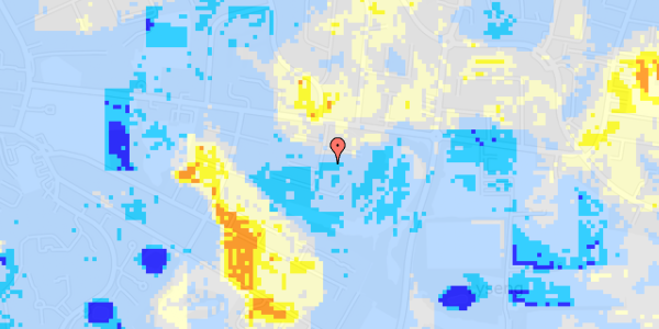 Ekstrem regn på Hjulbjergvej 35