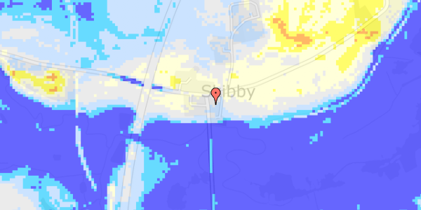 Ekstrem regn på Holmbækvej 3