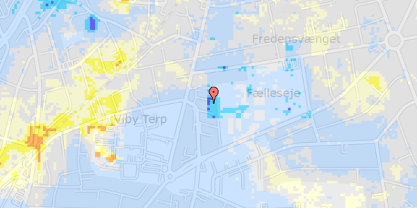 Ekstrem regn på Holme Møllevej 19, 1. th