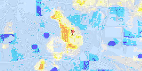 Ekstrem regn på Holmetoften 54