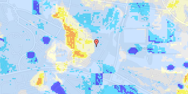 Ekstrem regn på Holmetoften 70