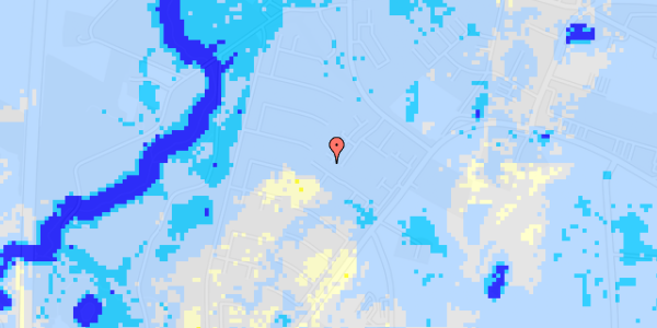 Ekstrem regn på Holmkærvej 123