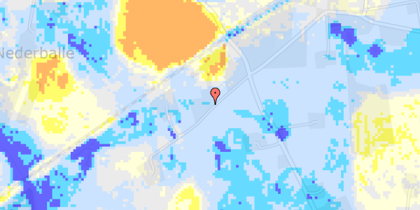 Ekstrem regn på Hovvejen 73