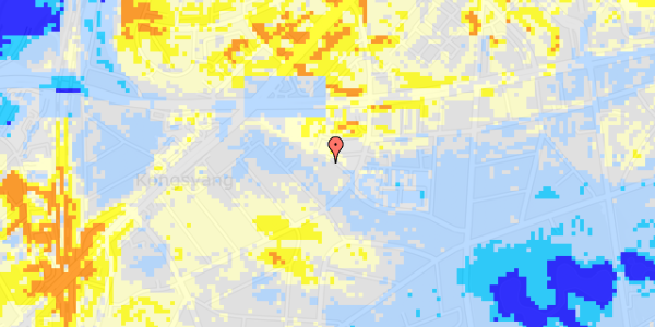 Ekstrem regn på Husumvej 1, 2. 3