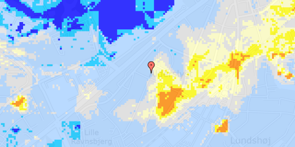 Ekstrem regn på Højdevej 1