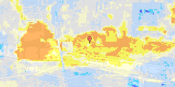 Ekstrem regn på J.P. Larsens Vej 122, st. 1