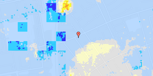 Ekstrem regn på J. Skjoldborgs Vej 56