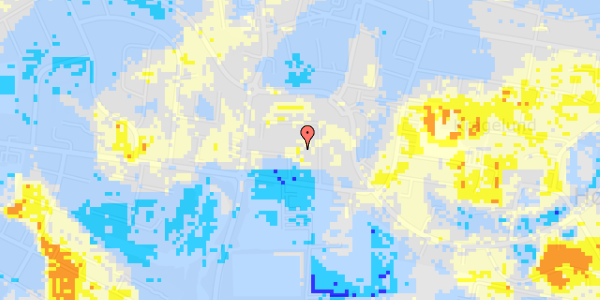 Ekstrem regn på Jens Søndergaards Vej 11