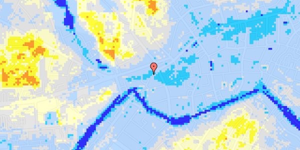 Ekstrem regn på Janus La Cours Gade 6, 5. 