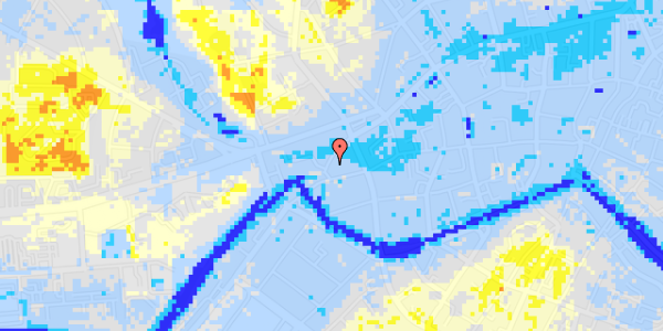 Ekstrem regn på Janus La Cours Gade 9, 4. th