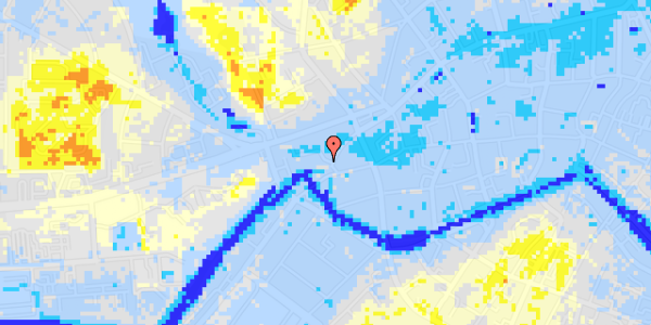 Ekstrem regn på Janus La Cours Gade 14, 1. th