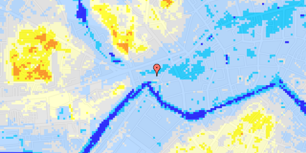 Ekstrem regn på Janus La Cours Gade 18, 2. th