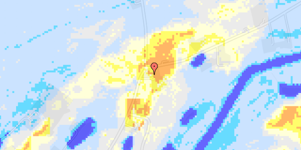 Ekstrem regn på Jelshøjvej 45