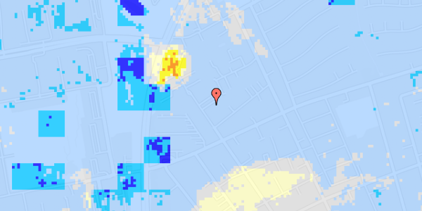 Ekstrem regn på Johannes Ewalds Vej 66B