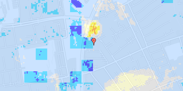 Ekstrem regn på Johannes Ewalds Vej 95