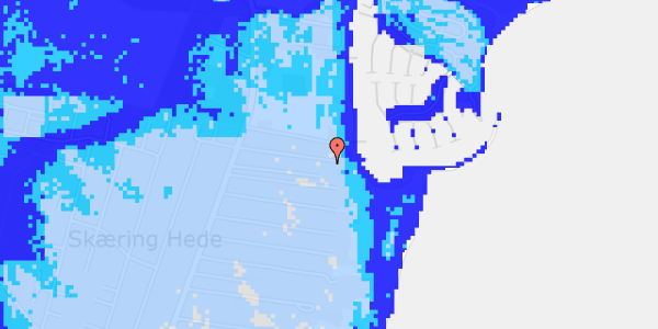 Ekstrem regn på Jørgen Mejers Vej 8