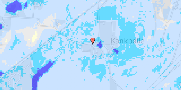 Ekstrem regn på Kankbøllevej 104