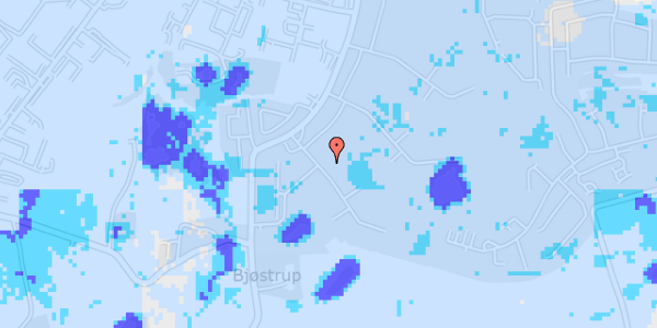 Ekstrem regn på Karetmagertoften 53