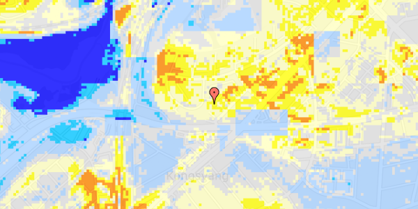 Ekstrem regn på Kirkedammen 11, 3. 1