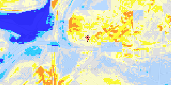 Ekstrem regn på Kirkedammen 19, 3. 21