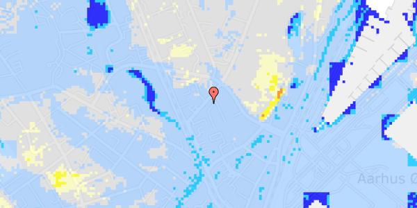 Ekstrem regn på Kirkegårdsvej 8A, 1. th