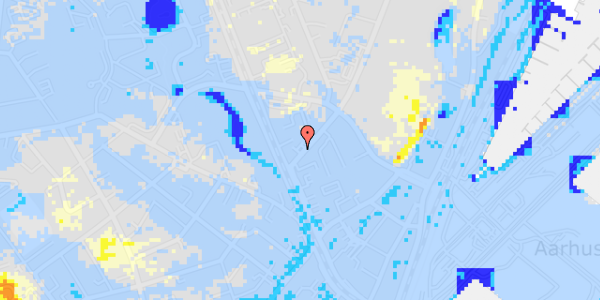 Ekstrem regn på Kirkegårdsvej 9, st. 