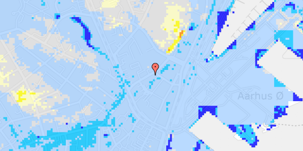 Ekstrem regn på Knudrisgade 28, 1. 