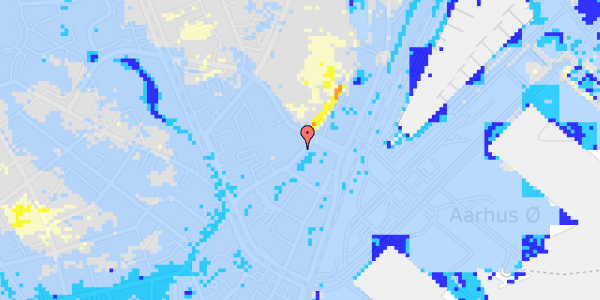 Ekstrem regn på Knudrisgade 47, 1. th