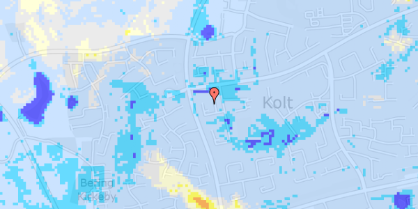 Ekstrem regn på Kolt Østervej 8