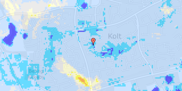 Ekstrem regn på Kolt Østervej 24