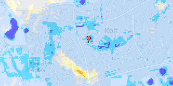 Ekstrem regn på Kolt Østervej 28