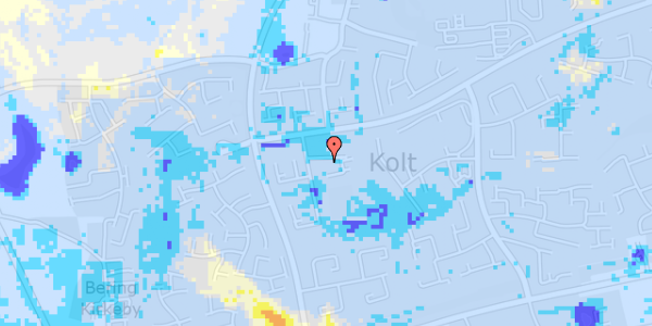 Ekstrem regn på Kolt Østervej 56