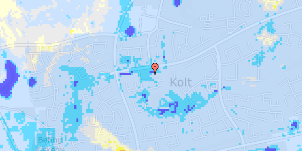 Ekstrem regn på Kolt Østervej 72