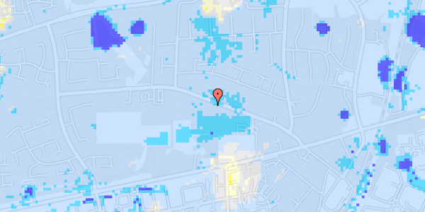 Ekstrem regn på Koltvej 21